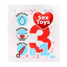 Гель-лубрикант на водной основе Sex Toys - 4 гр. (183467)