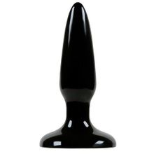 NS Novelties Чёрная анальная мини-пробка Jelly Rancher Pleasure Plug Mini - 8,1 см.