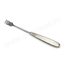 Крючок хирургический 3-х зубый острый №2 (Арт. МТ-К-23) ПТО Медтехники, Россия