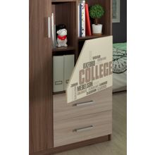 Компоновка №1 Колледж (Шкаф комб.  Софа  Полка-1  Шкаф комб.малый  Полка-2  Стол комп.угл.)