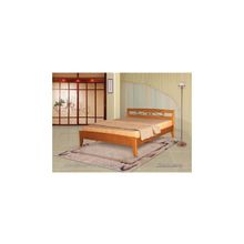Кровать Полонез-3 (ВМК Шале) (Размер кровати: 90Х190 200, Ортопедическое основание: Нет.)