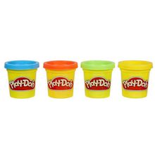 PLAY-DOH (Hasbro) Hasbro Play-Doh 23241 Набор из 4 мини-баночек 23241