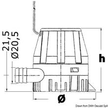Osculati Трюмная помпа Europump, 16.450.60