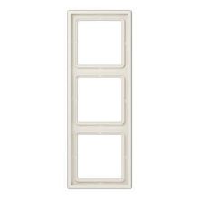 Jung Рамка 3-постовая Jung LS 990 бежевая LS983W ID - 245062