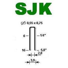 Скоба SJK 12 galv, Omer (20   320 тыс.шт.)