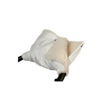 Чудо Чадо на коляску меховая белая