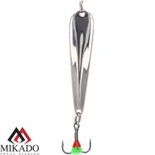 Блесна зимняя Mikado PMB-I23-4.3-01. 4,3 см.  5 гр., серебро