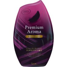 ST Shoushuuriki Premium Aroma Жидкий дезодорант-ароматизатор для комнат с элегантным ароматом бергамота и жасмина, 400 мл