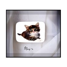 Мыло с картинкой "зверята".