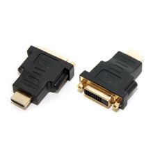 Адаптер DVI-D F - HDMI M, 5bites (DH1807G)