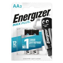 Батарейки Energizer MAX PLUS LR6 E91 AA 1.5V - 2 шт.