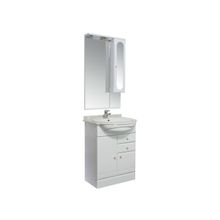 Aquanet Мебель для ванной Марсель 60 (белый) - Набор мебели стандартный (зеркало, раковина, столешница, тумба)