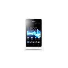 Sony st27i xperia go  белый моноблок 3g 3.5" and2.3 wifi bt gps