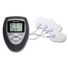 Набор для электростимуляции эрогенных зон  Deluxe Shock Therapy Travel Kit серый