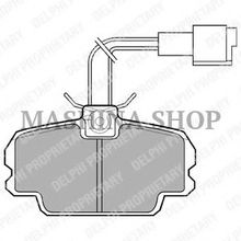 Колодки тормозные передние BMW 316,318,320,324,325 E30 82-90