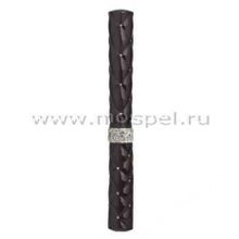 Серебряная ручка роллер R018115 черная