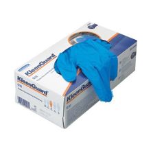 Защитные нитриловые перчатки Kimberly Clark Kleenguard Arctic Blue Nitrile G10 90097 размер M 100пар