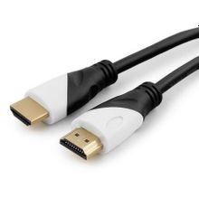 Кабель HDMI 19M-19M V1.4, 3.0 м, чёрный, позол. разъемы, Cablexpert (CC-S-HDMI02-3M)