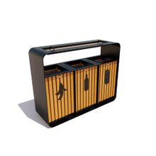 Урна для раздельного сбора «ТРИО»