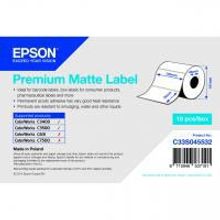 EPSON C33S045532 бумага самоклеющаяся матовая А6 4" (102 x 76 мм) 88 г м2, 440 этикеток