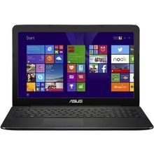 Ноутбук ASUS X554LJ 15.6" 1366x768 i5-5200U 4Gb 500Gb NV 920 DVD-RW Bluetooth Wi-Fi Win10 черный 90NB08I8-M14030