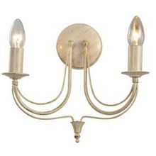 Бра декоративное "свечи" MAYTONE бело-золотой E14 2*40W 220V арт.A6301AP-2WG