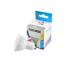 Светодиодная лампа КОСМОС LED8wGU10C30 8Вт GU10 3000K BL1