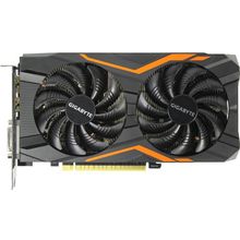 Видеокарта gigabyte pci-e gv-n105tg1 gaming-4gd nvidia geforce gtx 1050ti 4096mb 128bit gddr5 1366 7008 dvix1 hdmix3 dpx1 hdcp ret gigabyte