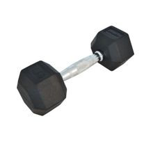 Гантель обрезиненная STARFIT DB-301 6 кг черная