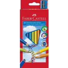 Faber-Castell цветные Jumbo с точилкой 20 шт