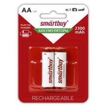 Аккумулятор AA SmartBuy HR6-2BL 2300мА ч Ni-Mh, 2шт, блистер (SBBR-2A02BL2300)