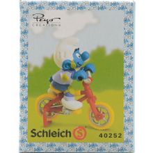 Schleich Смурф на велосипеде