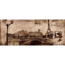 Керамическая плитка Konskie (Ceramika Color) Treviso Postcard Beige 1 декор 20х50