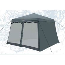 Campack-Tent Тент-шатер Campack Tent G-3413W (со стенками) быстросборный (св.серый)