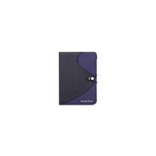 чехол PocketBook S-style LUX (VPB-Sf613Blue) для 613, 611 кож-зам   ткань, black   синий