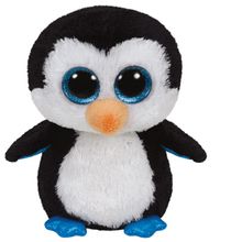 Мягкая игрушка TY пингвин Водлз 15 см
