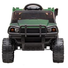 Детский электромобиль Bettyma квадроцикл с прицепом 2WD 12V - BDM0926-GREEN