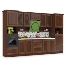 Любимый Дом Кухня Кантри Орех № 10 340 см., универсальная сборка ID - 287631
