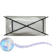 Каркас сварной для акриловой ванны Aquanet Hellas 170x70