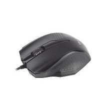 мышь Intro MU150, оптическая, 1000dpi, USB, black, черная
