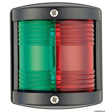 Osculati Utility 77 black 225° red-green navigation light, 11.415.05