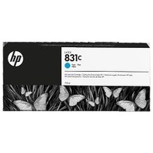 hewlett packard (hp 831c 775ml cyan latex ink cartridge) cz695a