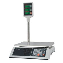 Торговые настольные весы M-ER 327 ACP-15.2 Ceed LCD Белые