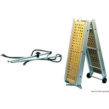 Osculati Foldable gangway teak grating 260 cm, 42.680.01