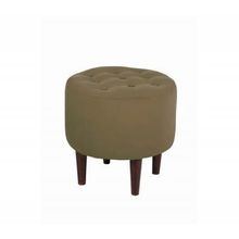 Мебельстория Пуф Рона-1 коричневый велюр ID - 310774