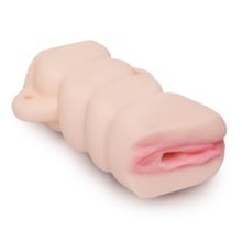 Мастурбатор-вагина с удобным захватом телесный
