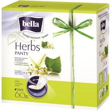 Bella Panty Herbs Tilia с Экстрактом Липового Цвета 60 прокладок в пачке