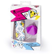 Tokidoki Фиолетовый клиторальный стимулятор-бриллиант SILICONE PURPLE DIAMOND CLITORAL VIBRATOR (фиолетовый)