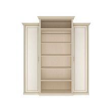 ПМ: КУРАЖ Шкаф 4-х дверный с пеналами глухой Венето