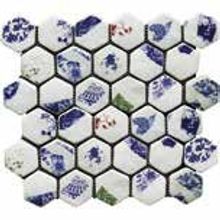 Мозаика Gaudi Hexa - 1(2) чип 44х49х8 24,5х28,3